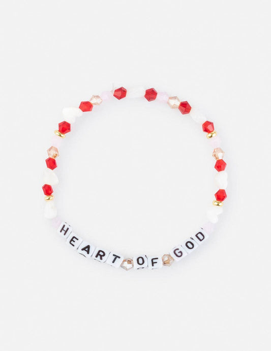 Heart of God Letter Bracelet