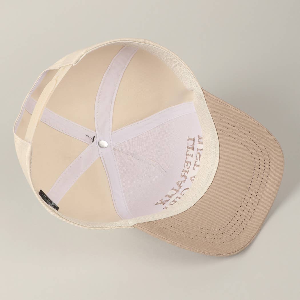 Literally Just A Girl Embroidery Trucker Hat