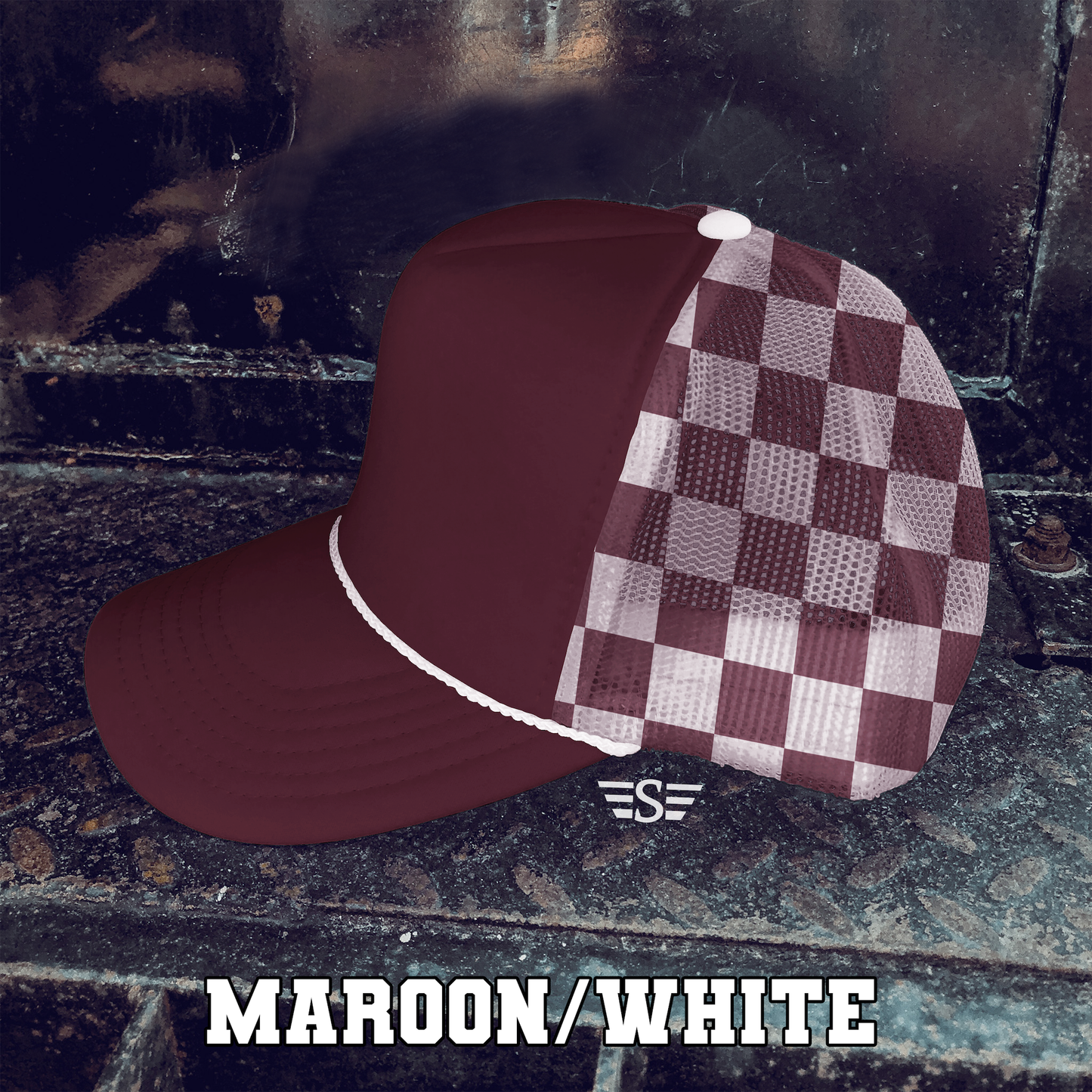 Checkered Trucker Hats