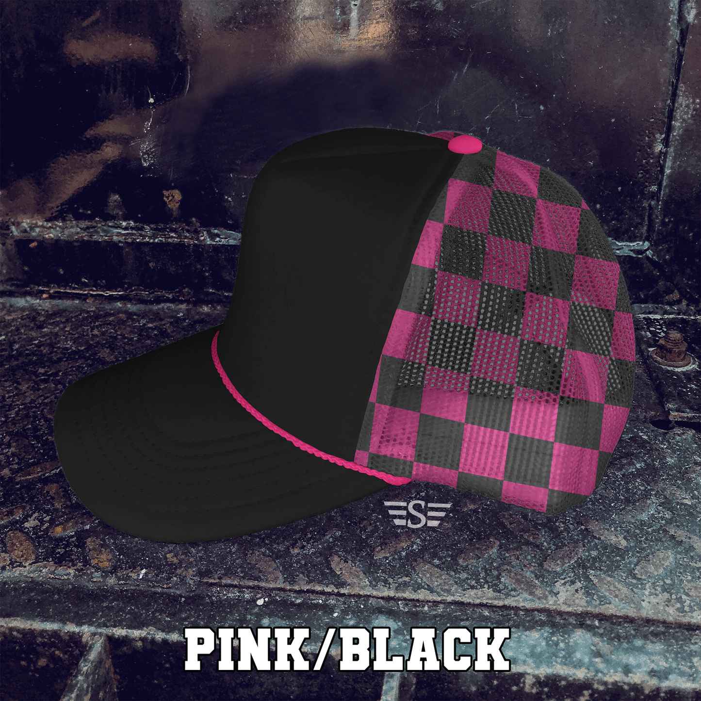 Checkered Trucker Hats