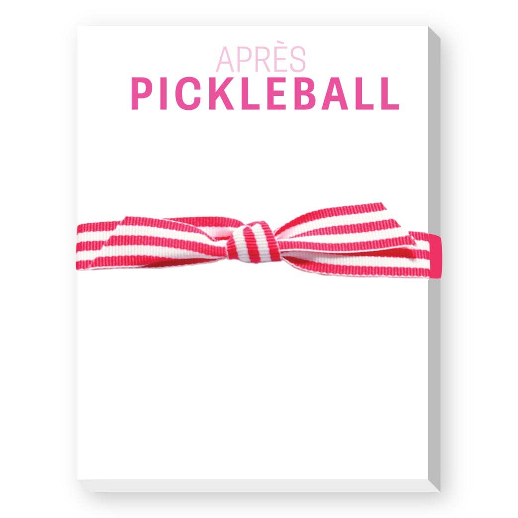 Apres Pickleball Notepad