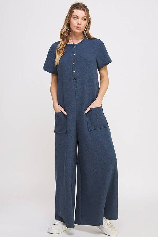 Wide-Leg Jumpsuit