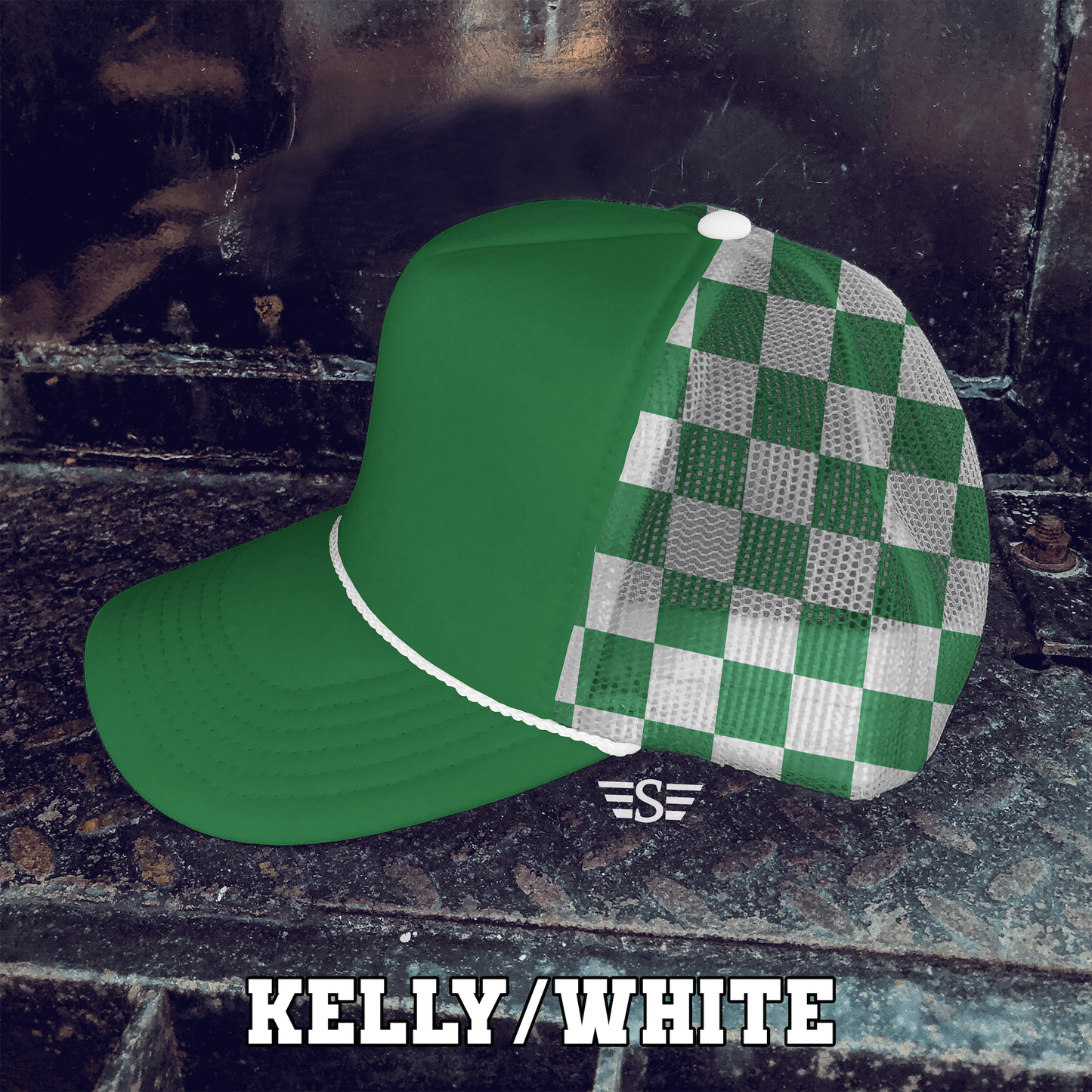 Checkered Trucker Hats