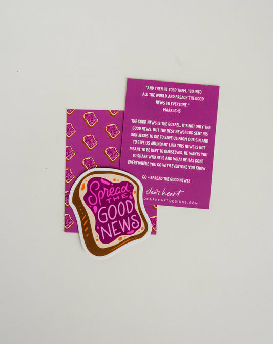 Spread The Good News Sticker