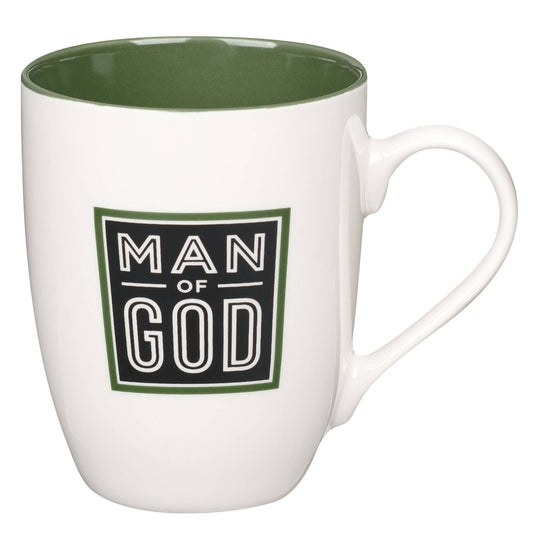 Mug Green/Black Man of God 1 Tim. 6:11