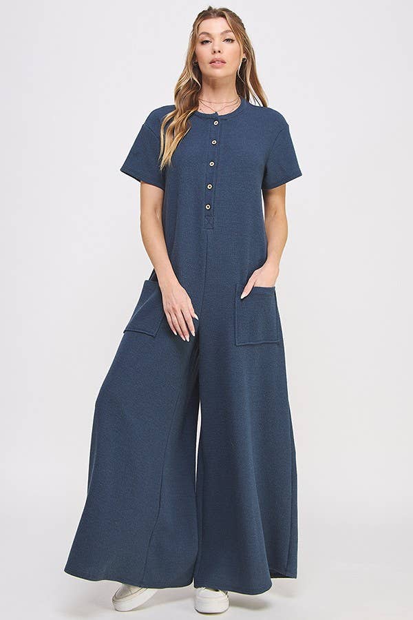 Wide-Leg Jumpsuit