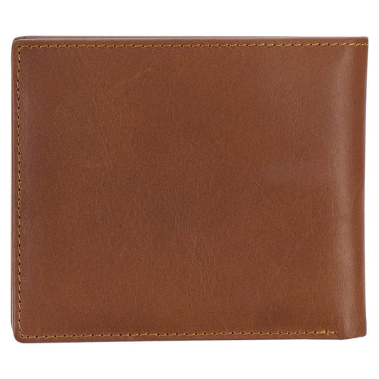 Seek First the Kingdom Saddle Tan Genuine Leather Wallet