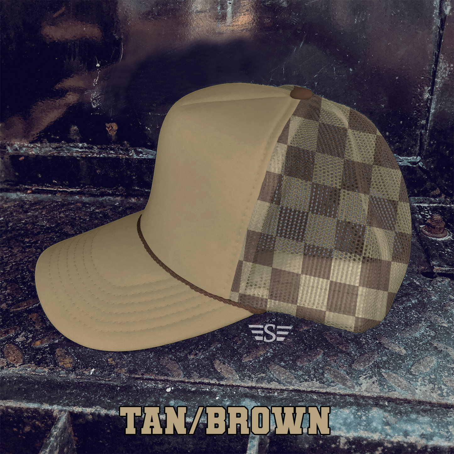 Checkered Trucker Hats