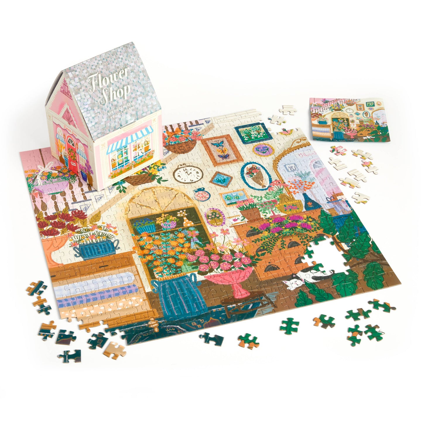 Flower Shop House Puzzle