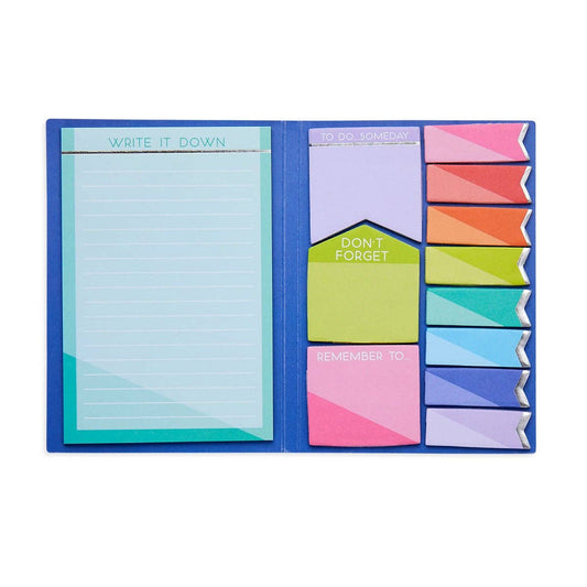 Side Notes Sticky Tab Note Pad - Color Write