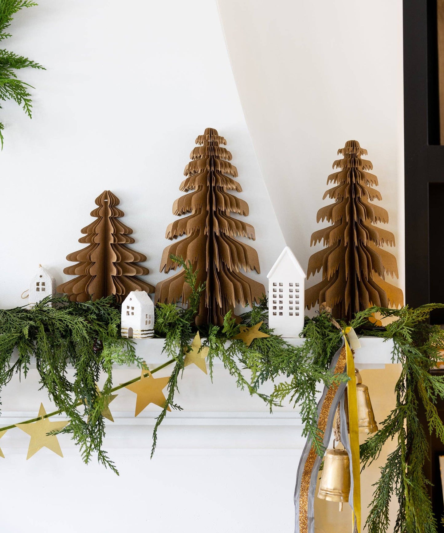 Christmas Memories Kraft Paper Tree Decor