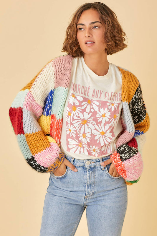 Multi Color Cardigan