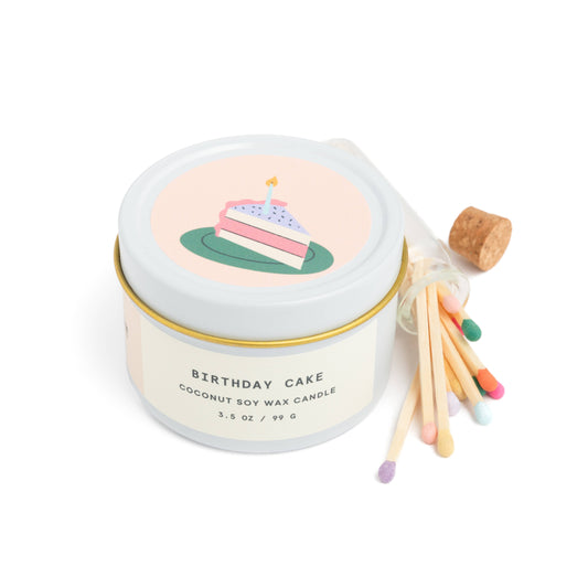 Birthday Cake Scented Candle