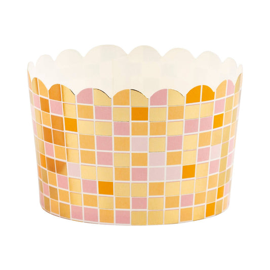 Jumbo Pumpkin Disco Baking Cups