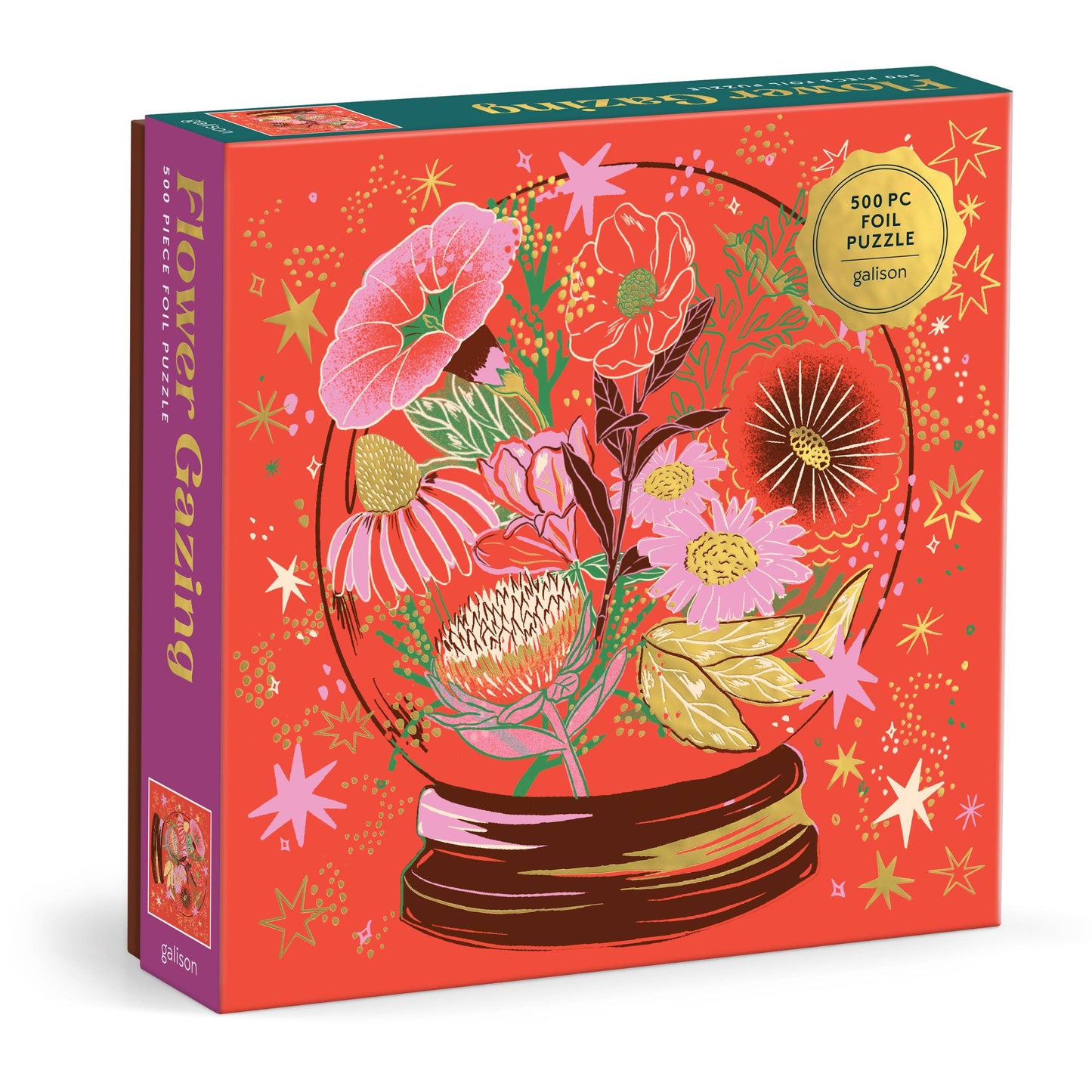 Flower Gazing Foil Puzzle