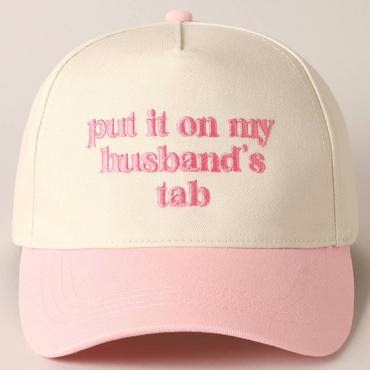 Husband's Tab Canvas Hat