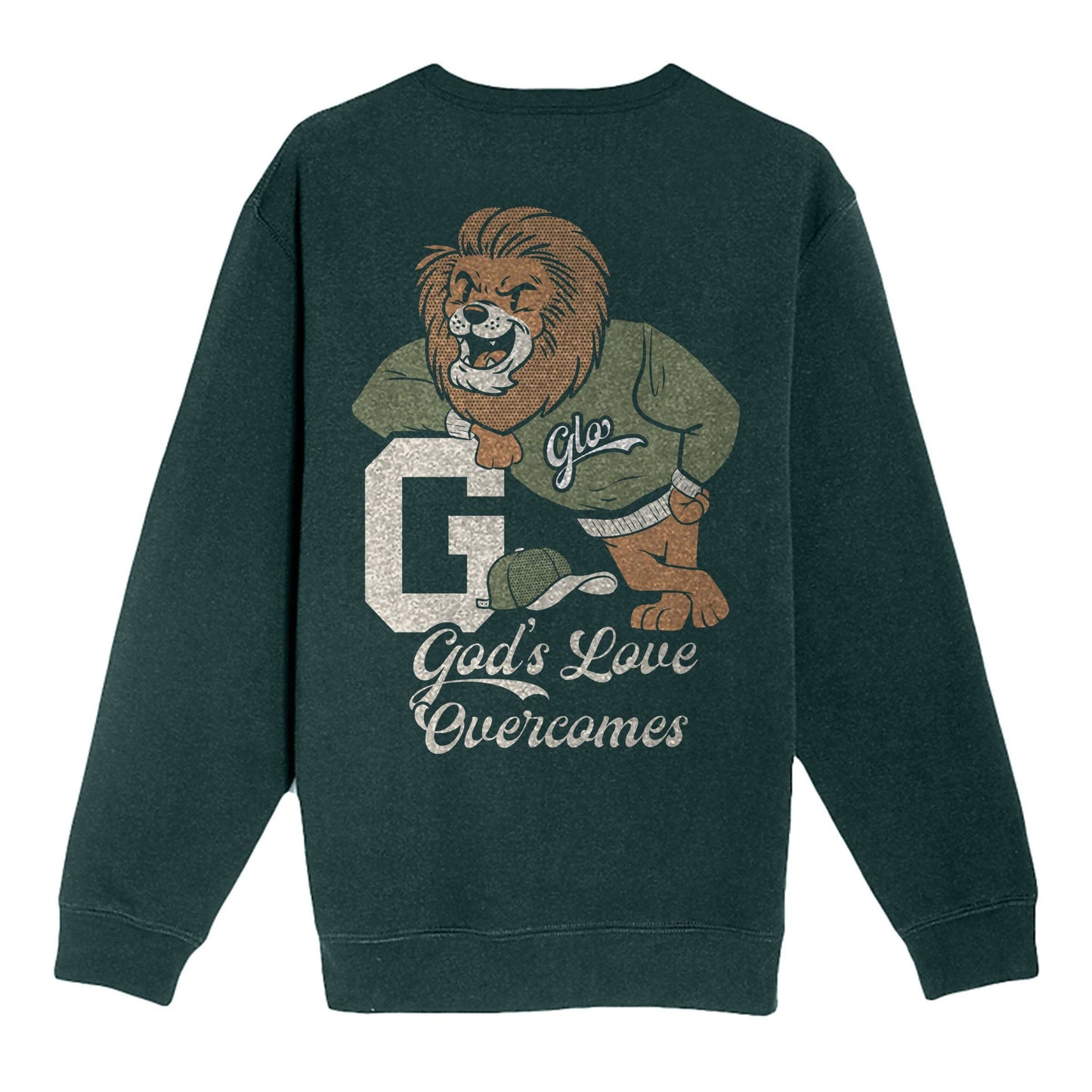 Collegiate Lion Crewneck Sweatshirt