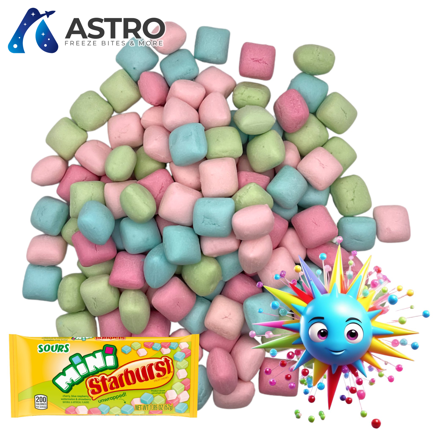 Freeze Dried SOUR Starburst