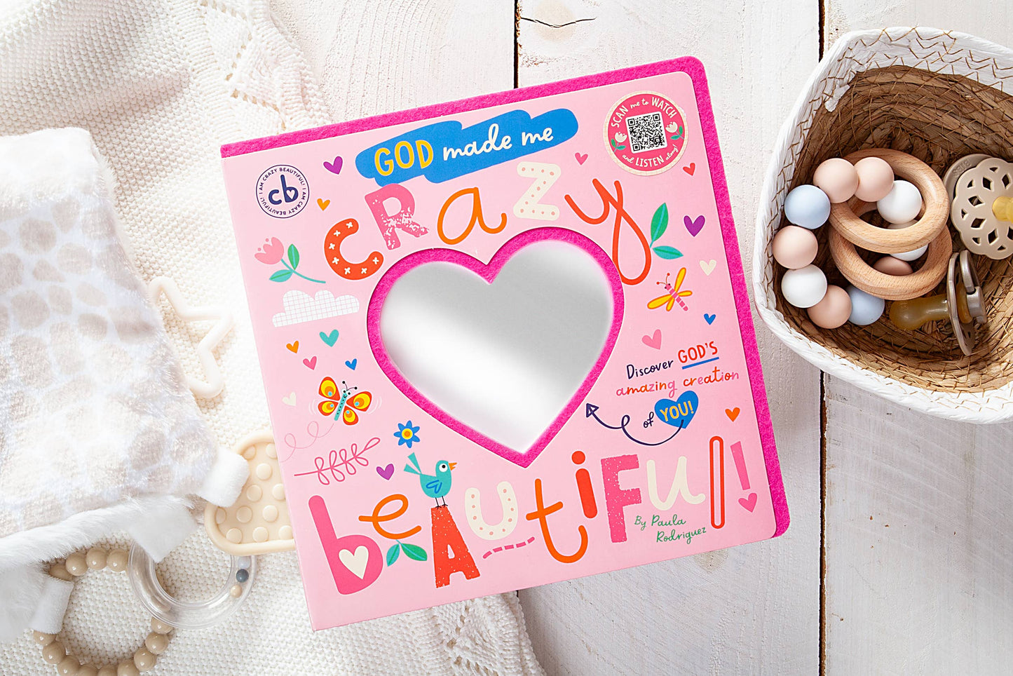 God Made Me Crazy Beautiful (Easter Basket Gifts)