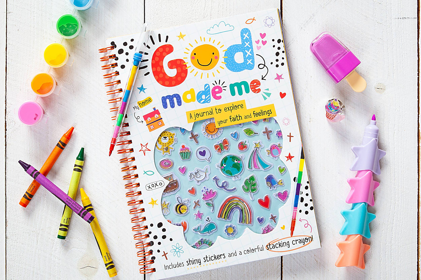 God Made Me (Kid's Journal, Easter Basket Ideas)