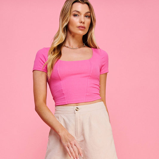 Square Neck Tee