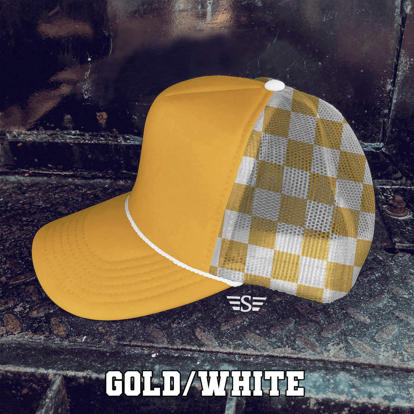 Checkered Trucker Hats