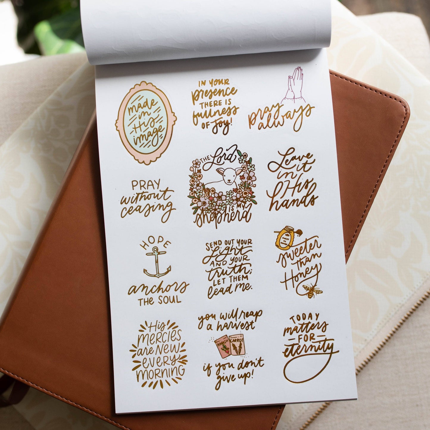 Goodness and Mercy Bible Study Stickers