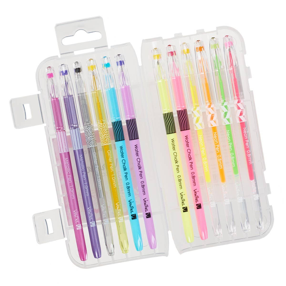 Assorted Gel Pen Set  - 12 pc