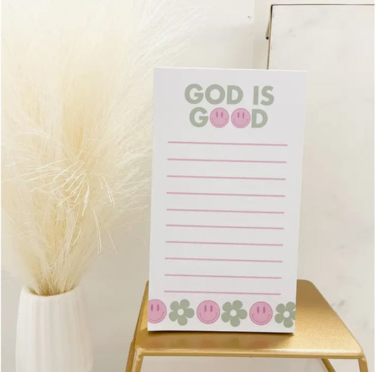 God is Good Notepad