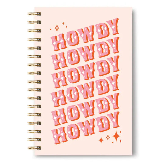 Howdy Spiral Notebook
