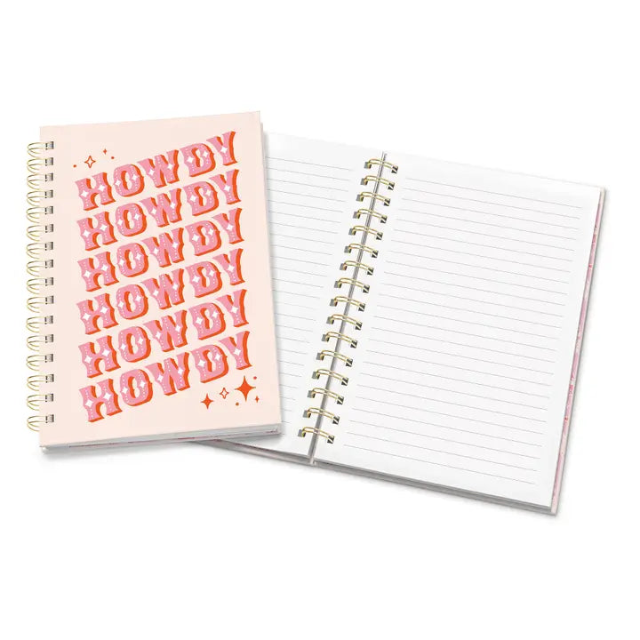 Howdy Spiral Notebook