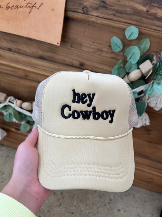 Hey Cowboy Trucker