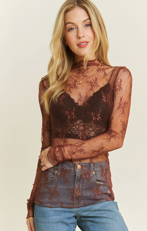 Mesh Layering Top