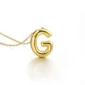 Bubble Initial Necklaces