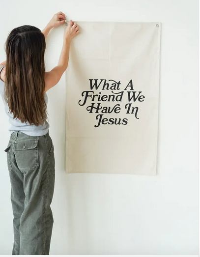 What a Friend in Jesus Tapestry