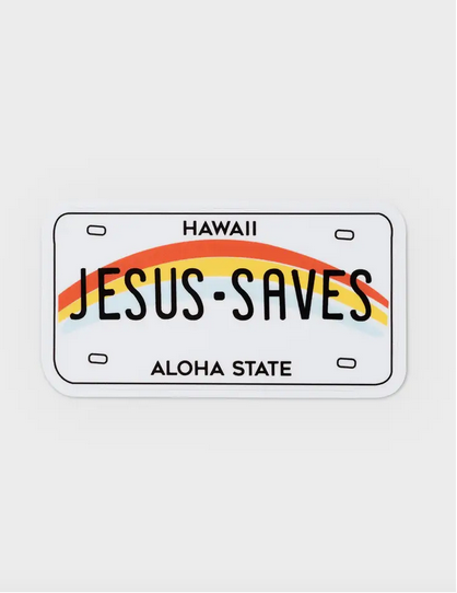 Jesus Saves Stickers