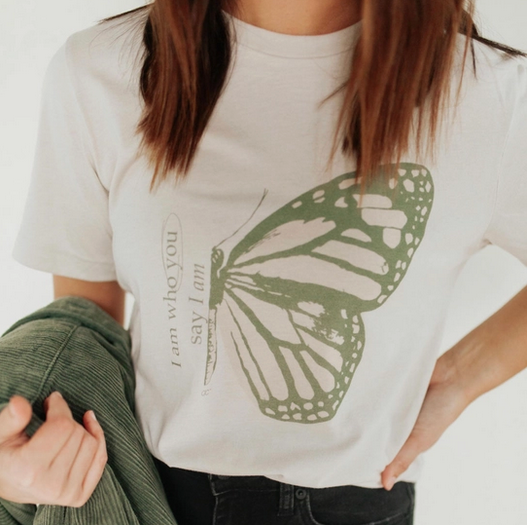 I Am Who You Say I Am Graphic Tee