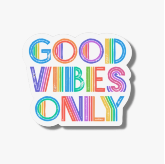 Good Vibes Only Stickers