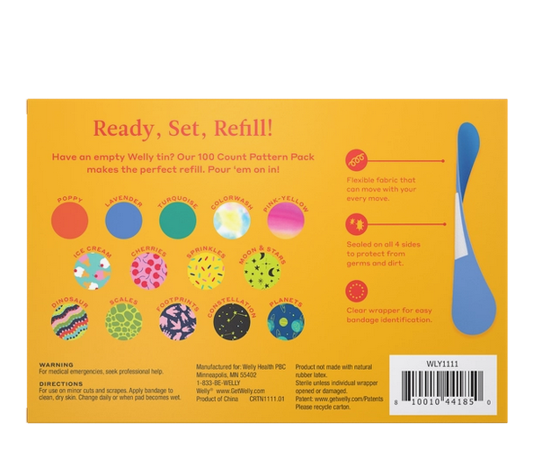 Flexible Fabric Bandage Refill Carton