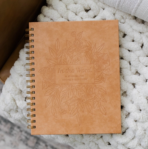 In the Word Journal - Leatherette Floral