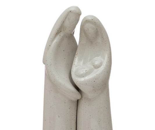 Stoneware Holy Family