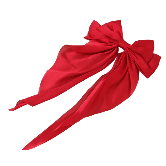 Oversize Satin Bows