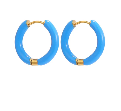 Enamel Hoop Collection