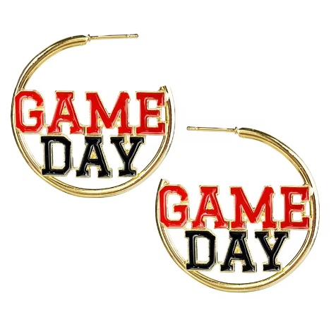 Gameday Hoop Earrings