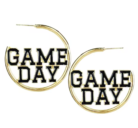 Gameday Hoop Earrings