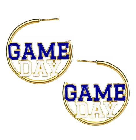 Gameday Hoop Earrings