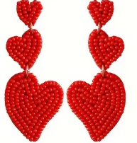 Statement Heart Earring Collection