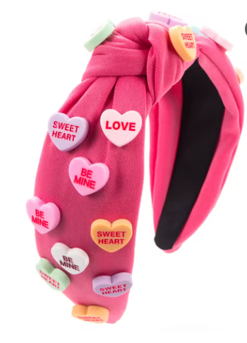 Conversation Heart Headbands