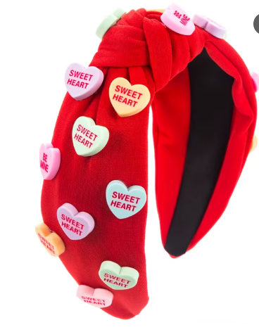 Conversation Heart Headbands