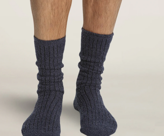 CozyChic Men's Ribbed Socks